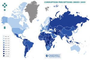 mappa corruzione