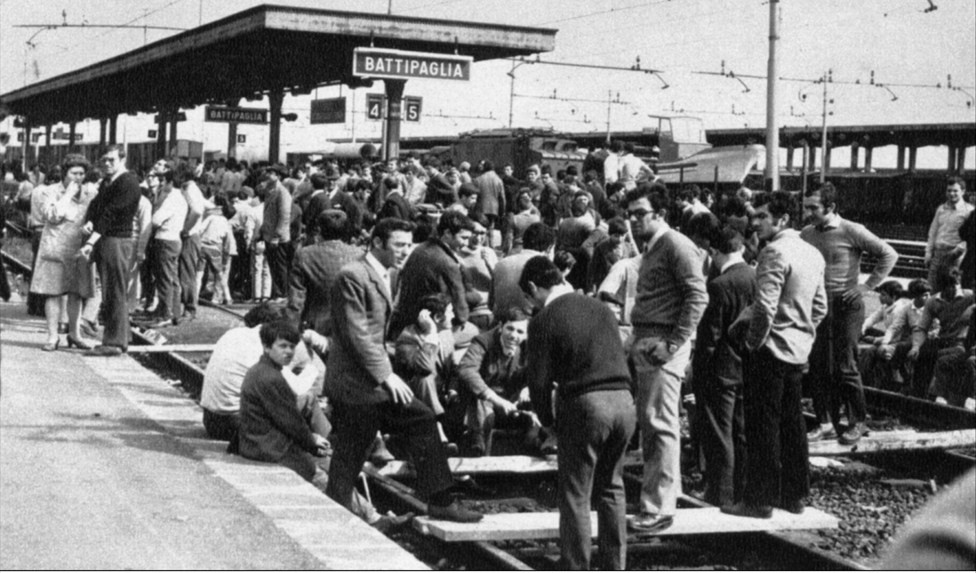 La stazione occupata