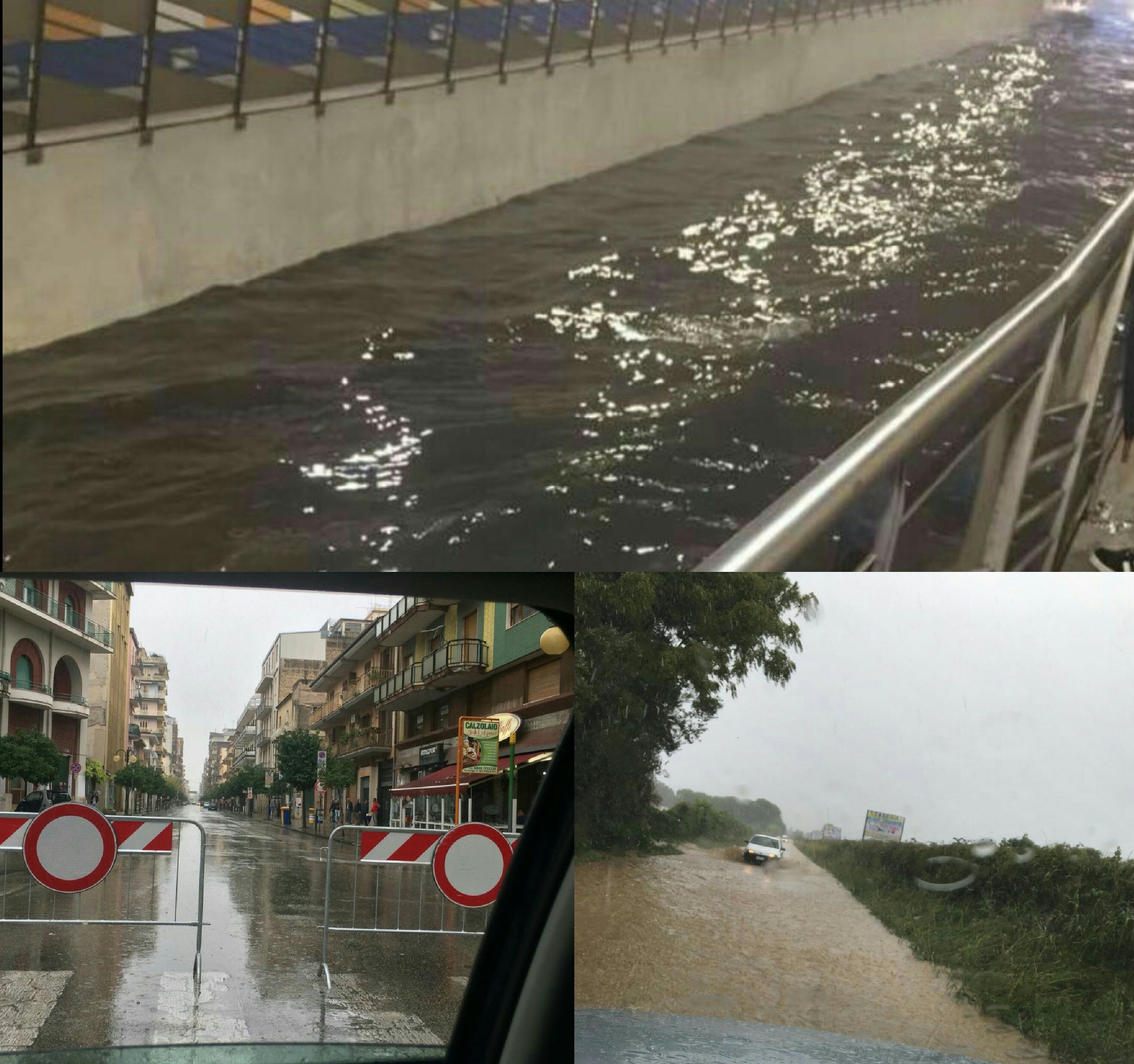 Allagamenti a Battipaglia-sottopasso-Via Mazzini-strada