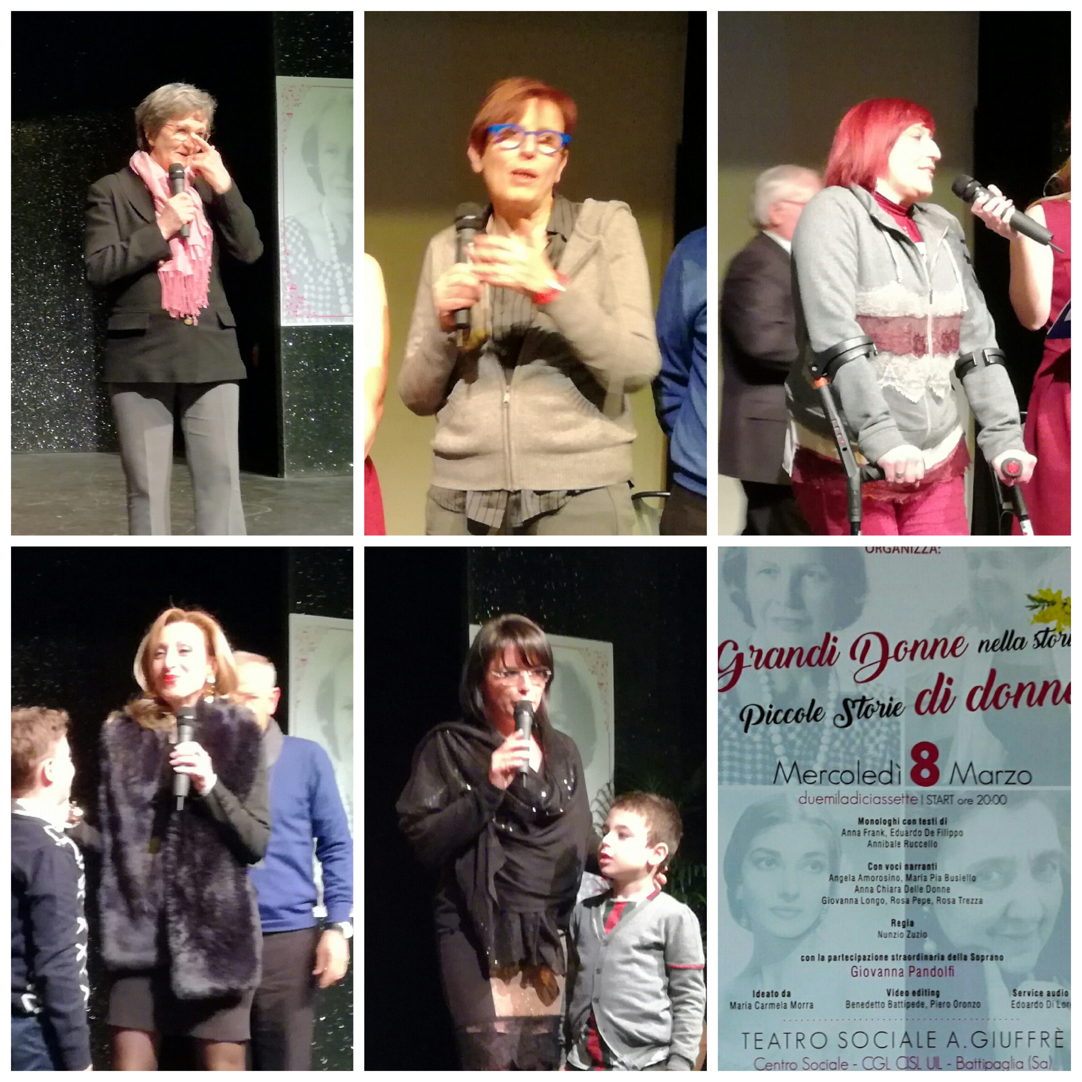 Battipaglia-festa della Donna-premiazione-Umberta Basso-Cecilia Francese-Anna Bruno-Daniela Palma-Elisa Vitolo