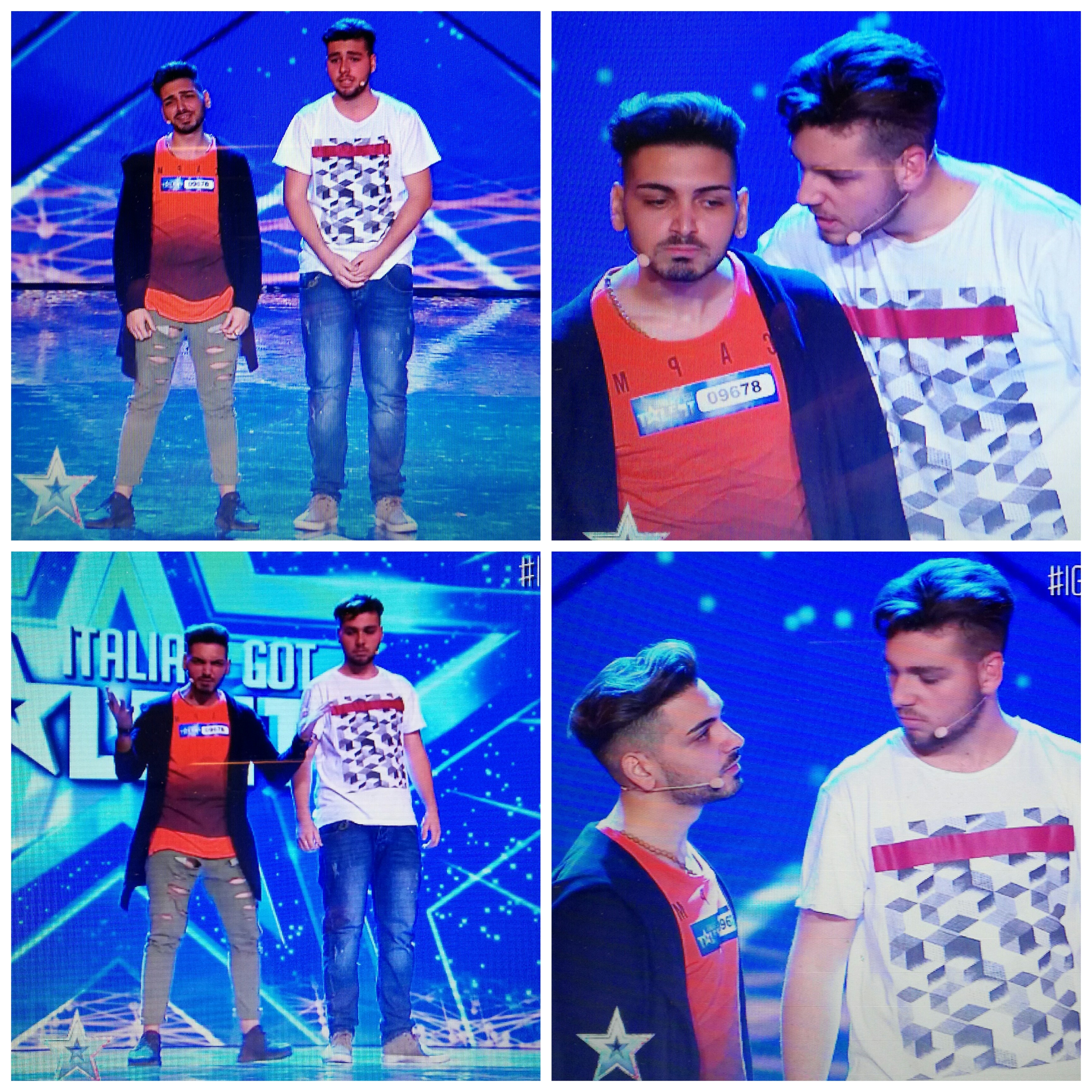 Lucio Provenza e Francesco a Italian's Got Talent