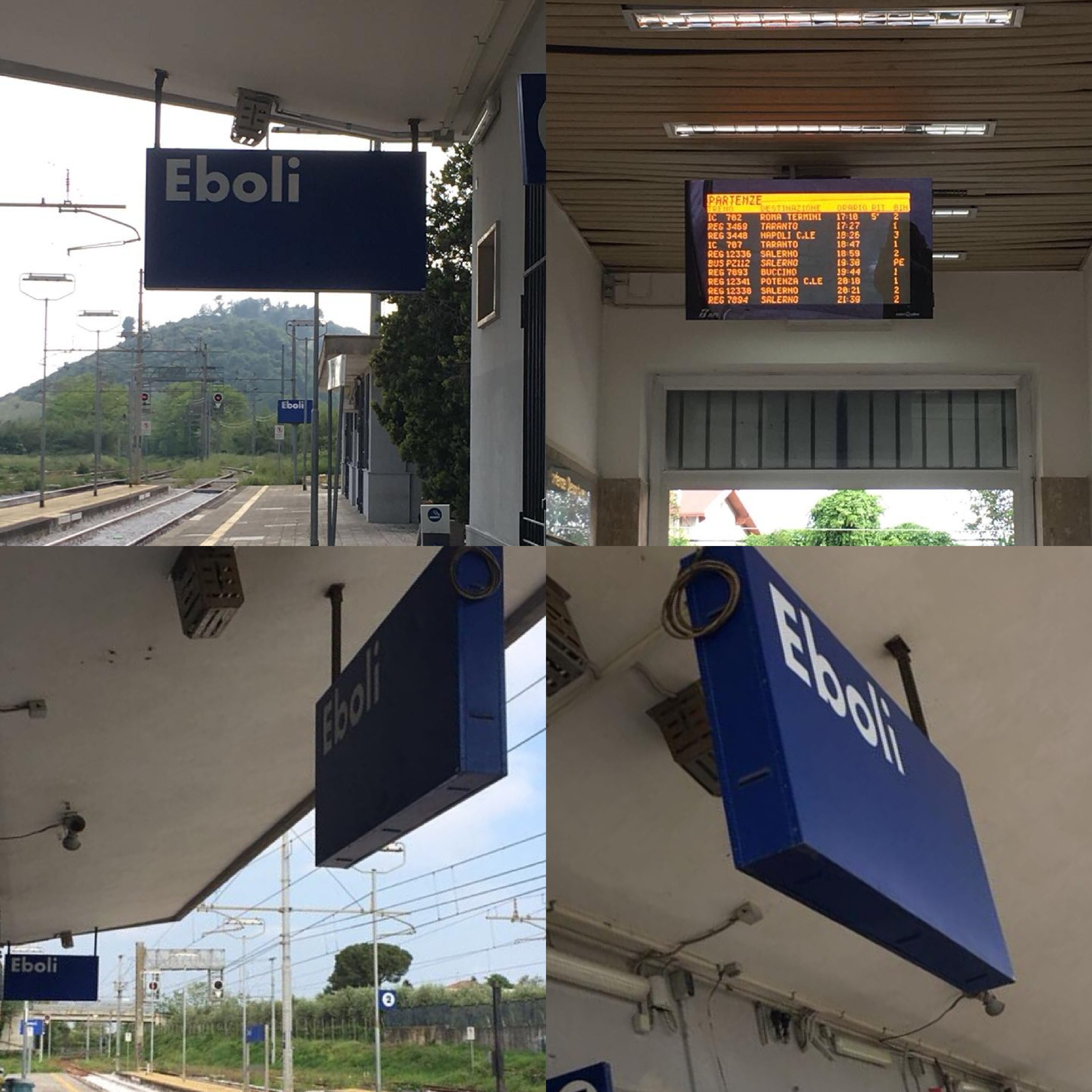 Stazione di Eboli-Monitor-tabelle