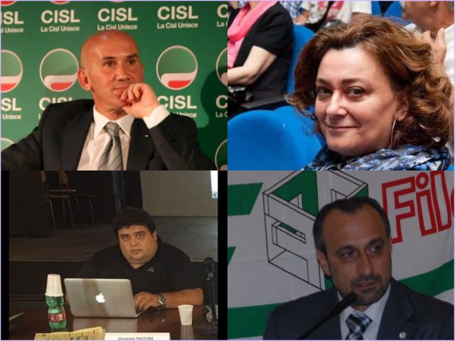 Ceres-Cortazzi-De Blasio- Pastore-CISL-Salerno