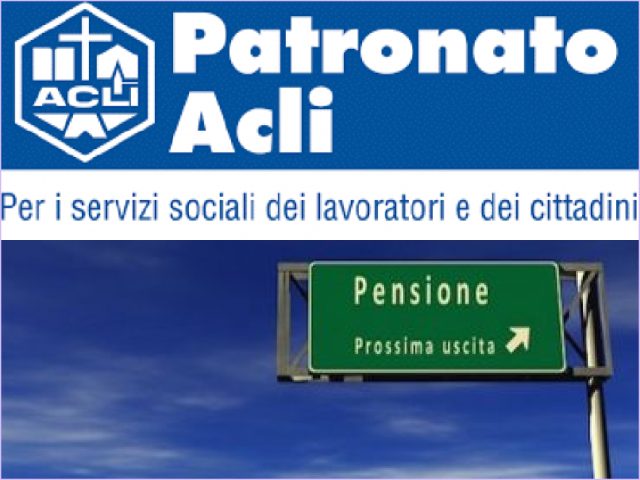 Patronato Acli-pensione prossima uscita