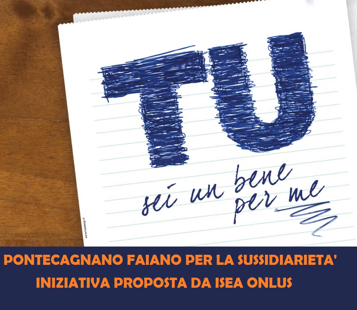 tu sei un bene per me