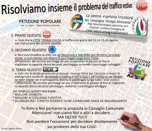 Petizione Popolare La Destra